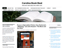 Tablet Screenshot of carolinabookbeat.com